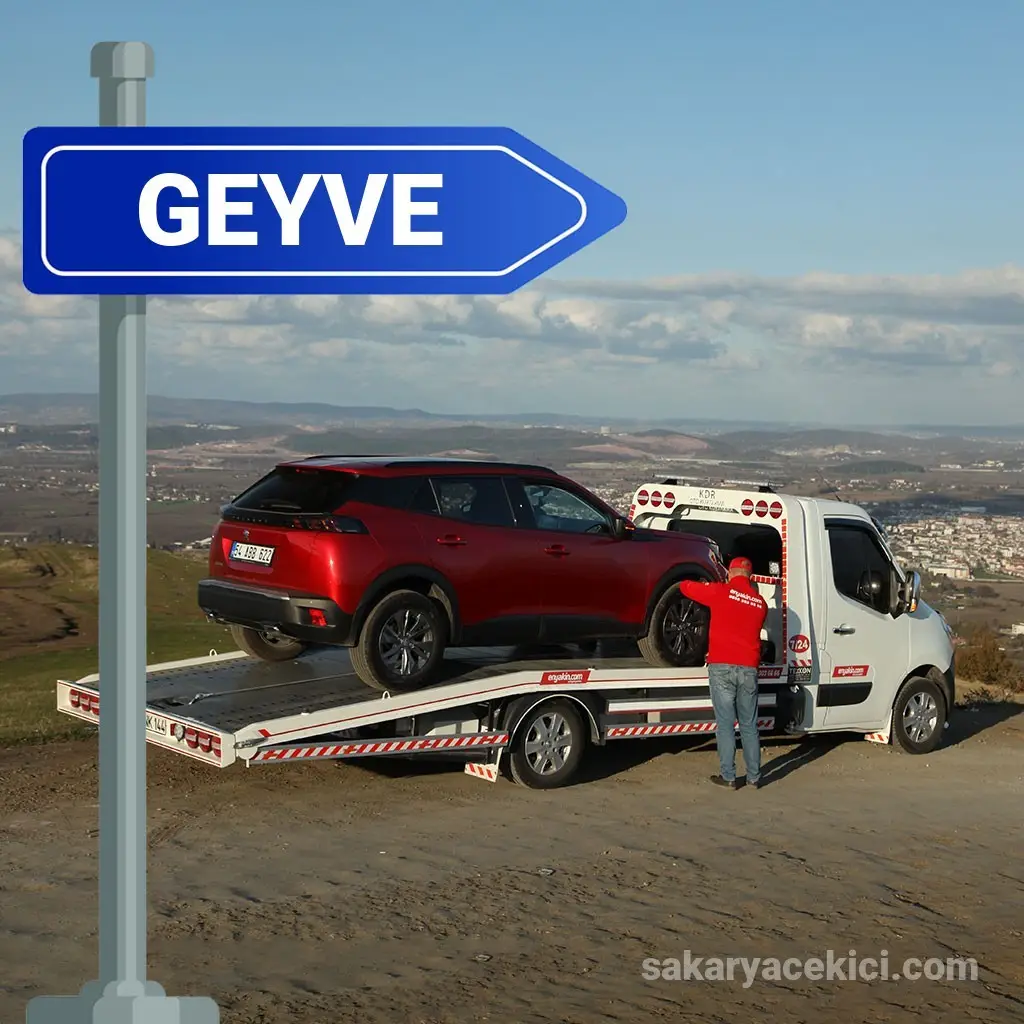 Nehir ve Köy Yollarında Etkin Müdahale – Geyve Çekici